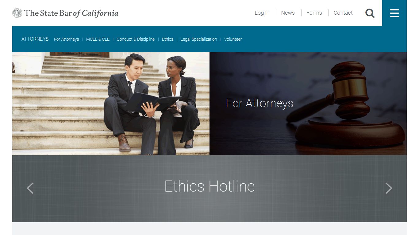 Attorneys - The State Bar of California Home Page